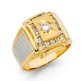 14KY CZ Men's Ring (RG1430)