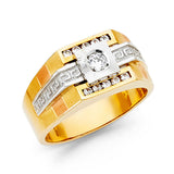 14KY CZ Men's Ring (RG1434)