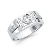 14KW CZ Men's Ring (RG1446)