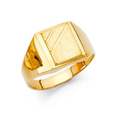 14KY Men's Signet Ring (RG1652)