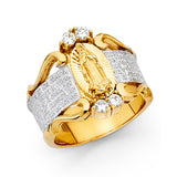 14KY CZ Wedding Band (RG1732)