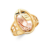 14K 2T Religious Ring (RG1803)