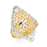 14K 2T Fancy Ring (RG1832)