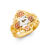 14K 3C 15 Years Ring (RG1919)