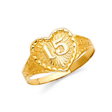 14KY 15 Years Ring (RG1940)