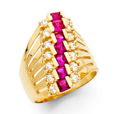 14KY CZ Semanario Ring (RG1951)