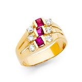 14KY CZ Semanario Ring (RG1953)
