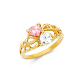 14KY CZ Mothers Ring (RG1964)