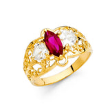 14KY CZ Fancy Ring (RG2192)