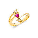 14KY CZ Fancy Ring (RG2199)