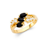 14KY CZ Fancy Ring (RG2200)
