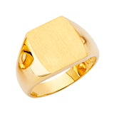 14KY Men's Signet Ring (RG2727)