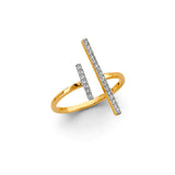 14KY Fancy CZ Ring (RG3013)