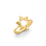 14KY Star of David Ring (RG3049)