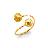 14KY Ball Ring (RG3234)