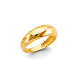 14KY Polish Dome Ring (RG3240)