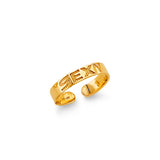 14KY Sexy Toe Ring (RG3277)