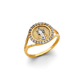 14K 2T San Benito CZ Ring (RG3305)