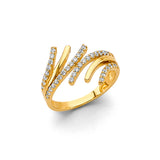 14KY CZ Fancy Ring (RG3416)