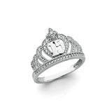 14KW Crown 15 Years Ring (RG3432)